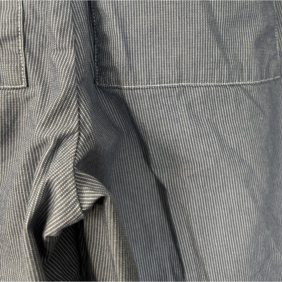 Everlane The Easy Pant Size Medium Organic Cotton Twill Coastal Denim Stripe - Picture 16 of 16